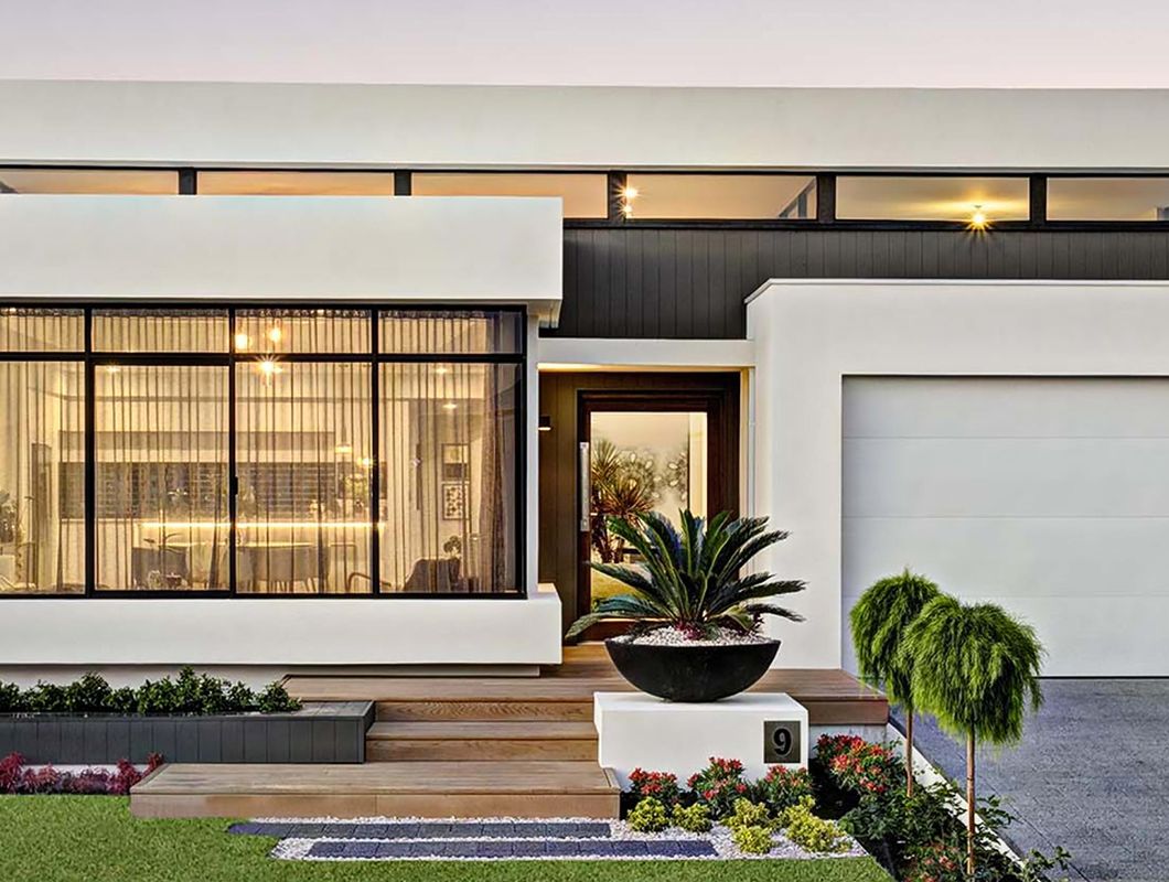 Framing made from TRUECORE® steel for new homes and duplexes