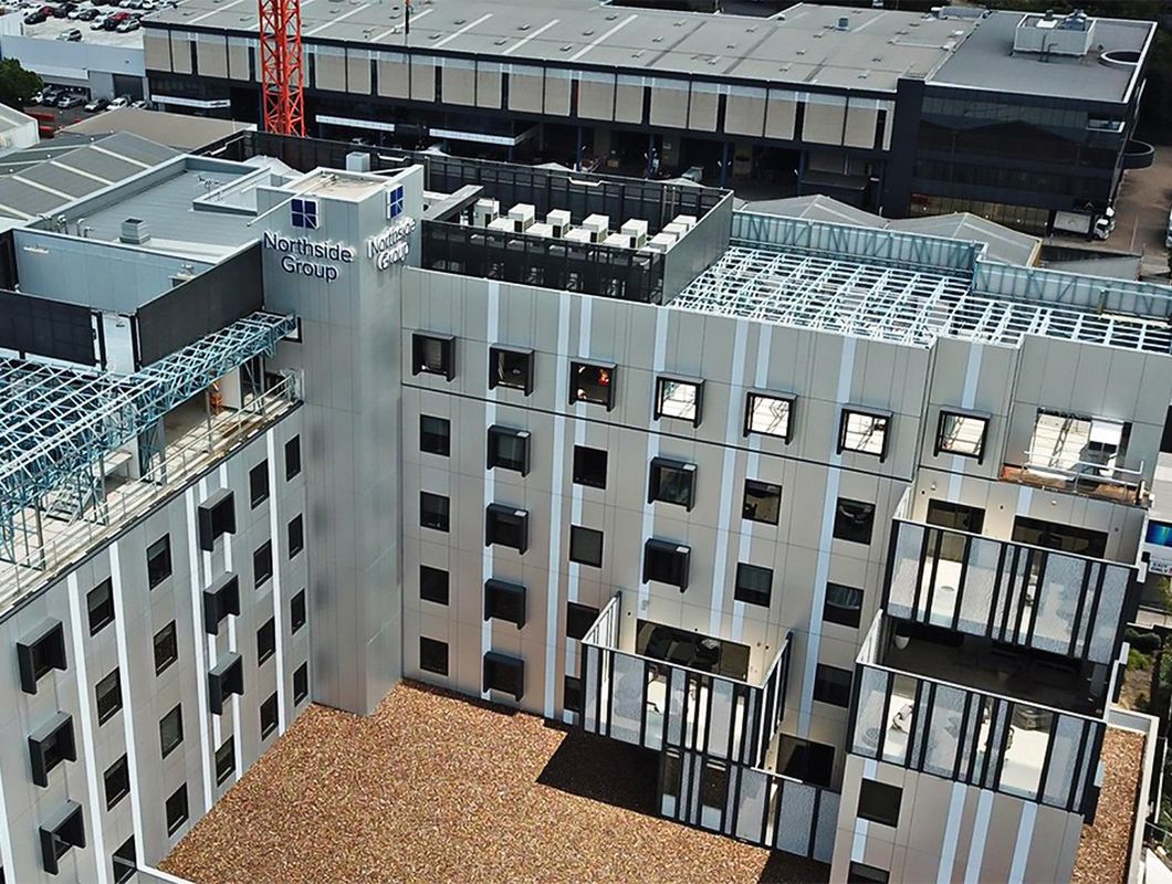 LGS Framing made from TRUECORE® steel reaches new heights