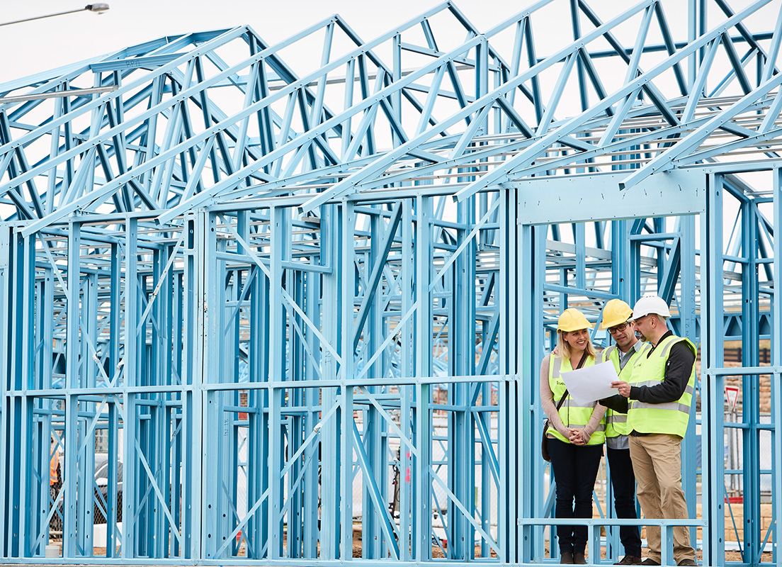 Frames made from TRUECORE® steel are lightweight, durable, strong, and versatile in design. TRUECORE® steel's high strength-to-weight ratio is ideal for projects that feature large spans and modern open plan spaces.