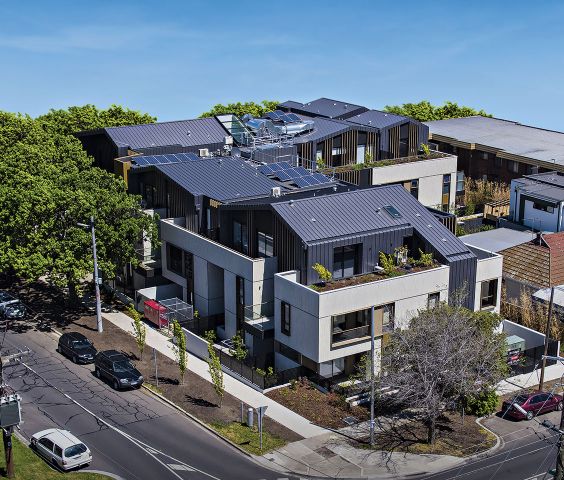 Dynamic Steel Frame - Zinnia Apartments framing made from TRUECORE® steel