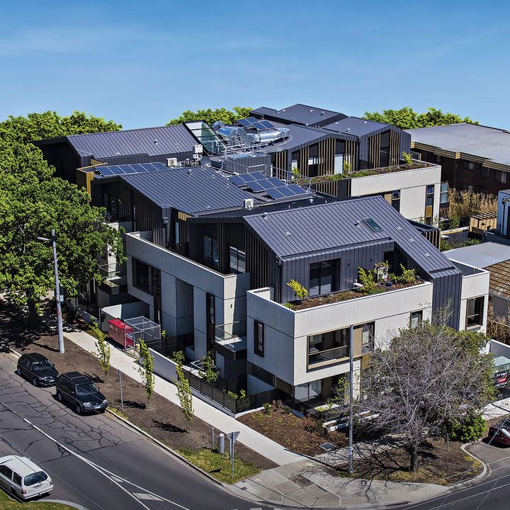 Dynamic Steel Frame - Zinnia Apartments framing made from TRUECORE® steel