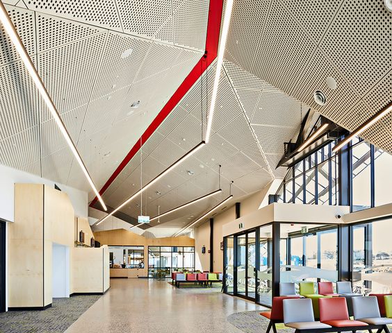 Framing made from TRUECORE® steel soars in new state-of-the-art Spirit of Tasmania passenger terminal.