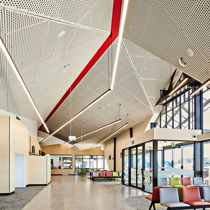 Framing made from TRUECORE® steel soars in new state-of-the-art Spirit of Tasmania passenger terminal.