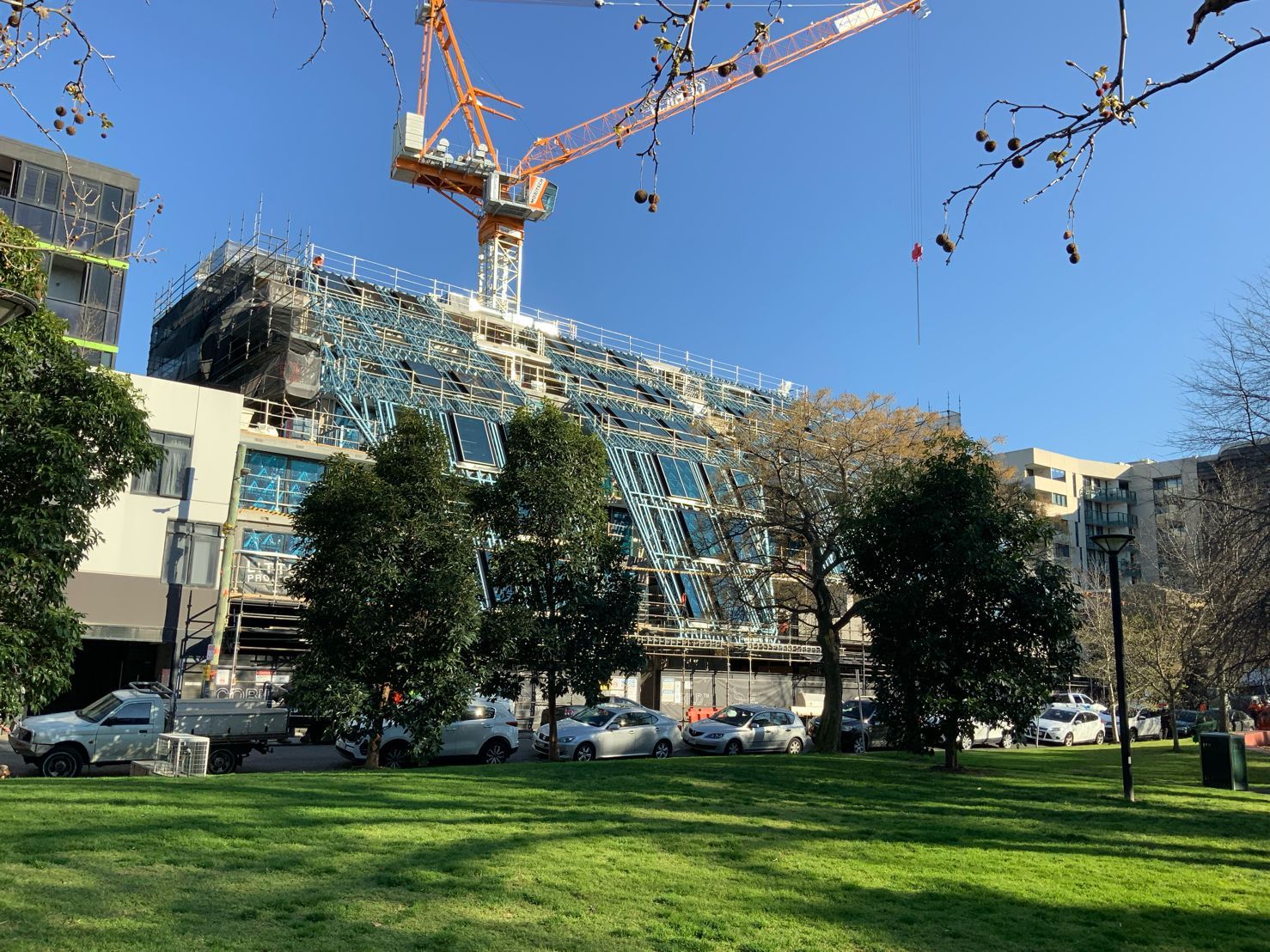 Lightweight yet strong, light gauge steel (LGS) structural framing made from TRUECORE® steel was the material of choice for the striking facade structure inspired by its parkland surroundings.