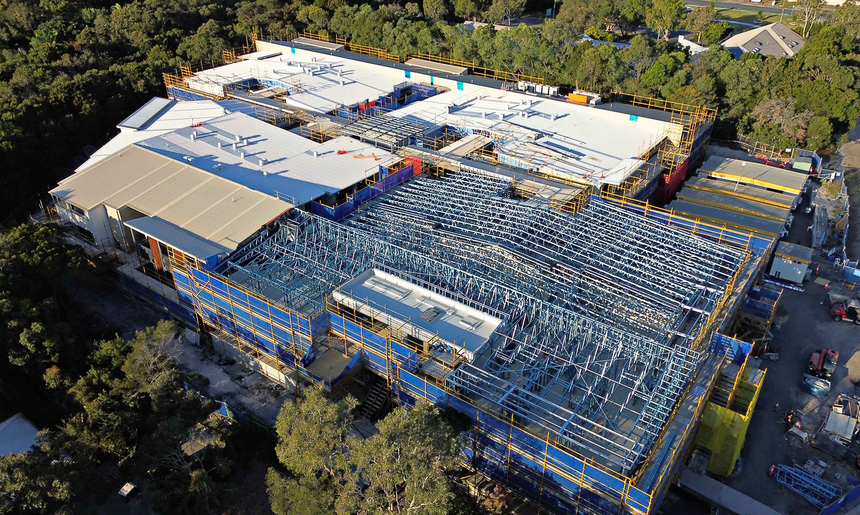 Framing made from TRUECORE® steel enables a state-of-the-art, aged care facility to provide a true “domestic” living experience.