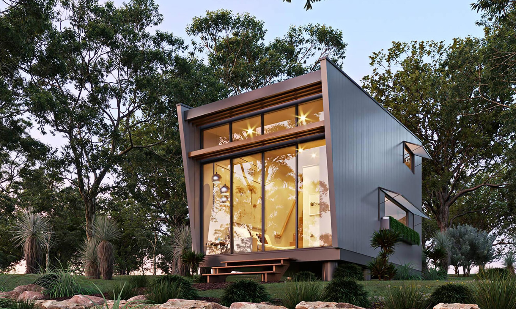 A division of Western Australia’s award-winning Summit Homes Group, Summit Modular has taken the concept of Tiny Homes to a whole new level using frames made from TRUECORE® steel at its core.