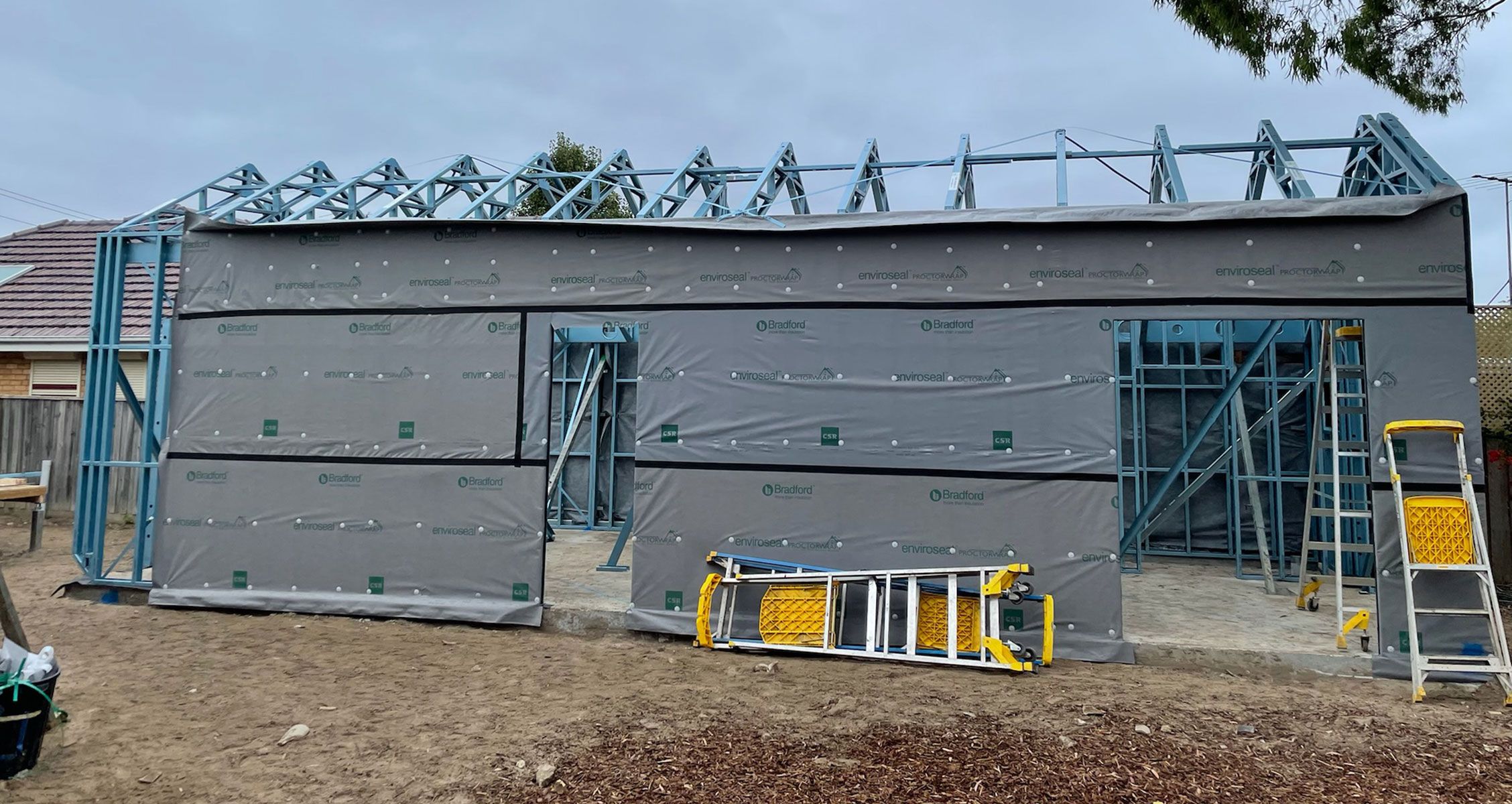 TRUECORE® steel can be prefabricated offsite and is light-weight