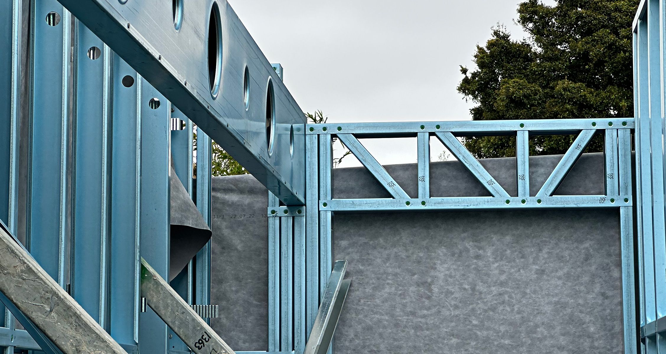 Framing made from TRUECORE® steel