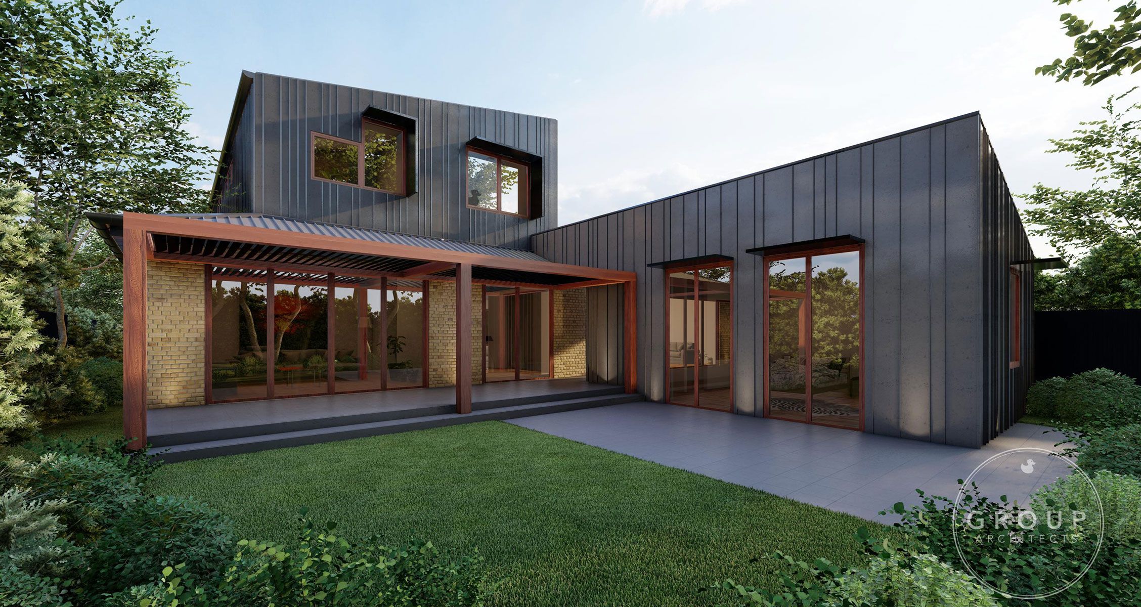 House 5 - The Block 2023 - framing made from TRUECORE® steel