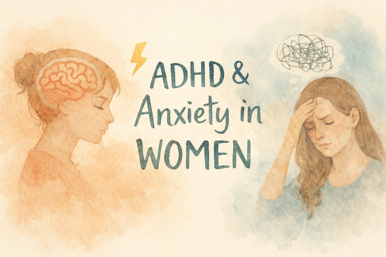 Learn how ADHD and anxiety show up in women, why symptoms are often missed, and what evidence-based treatments can help. Kantoko gives you the guidance you need.