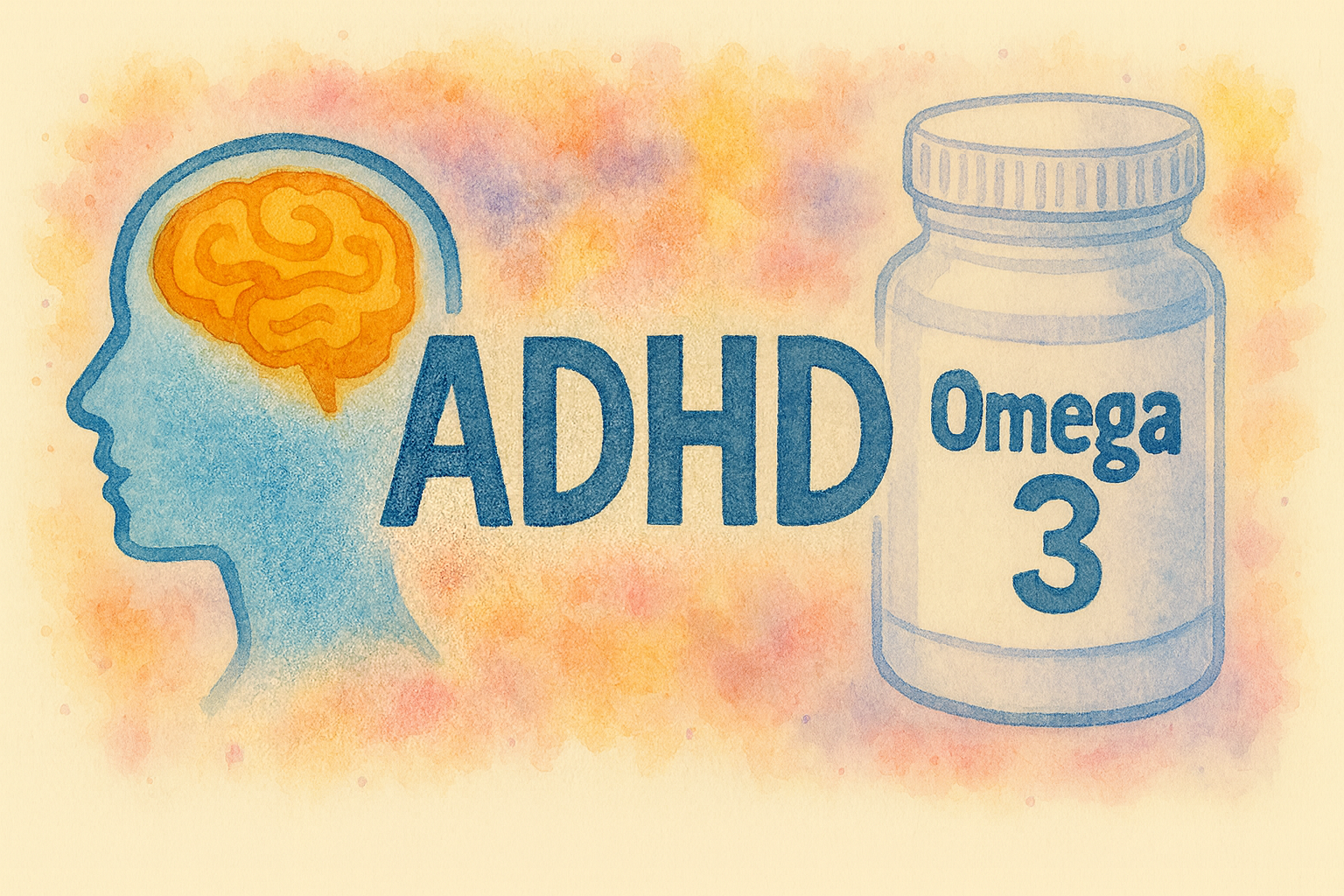 Do omega-3 supplements actually help ADHD? We review the research on fish oil, EPA, and DHA for ADHD symptoms—what works, what doesn't, and who might benefit.