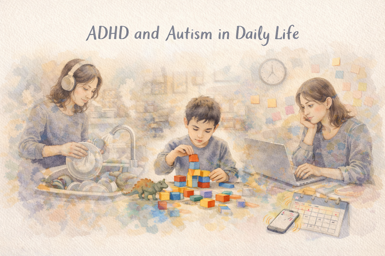 ADHD and Autism: Daily Life with AuDHD 