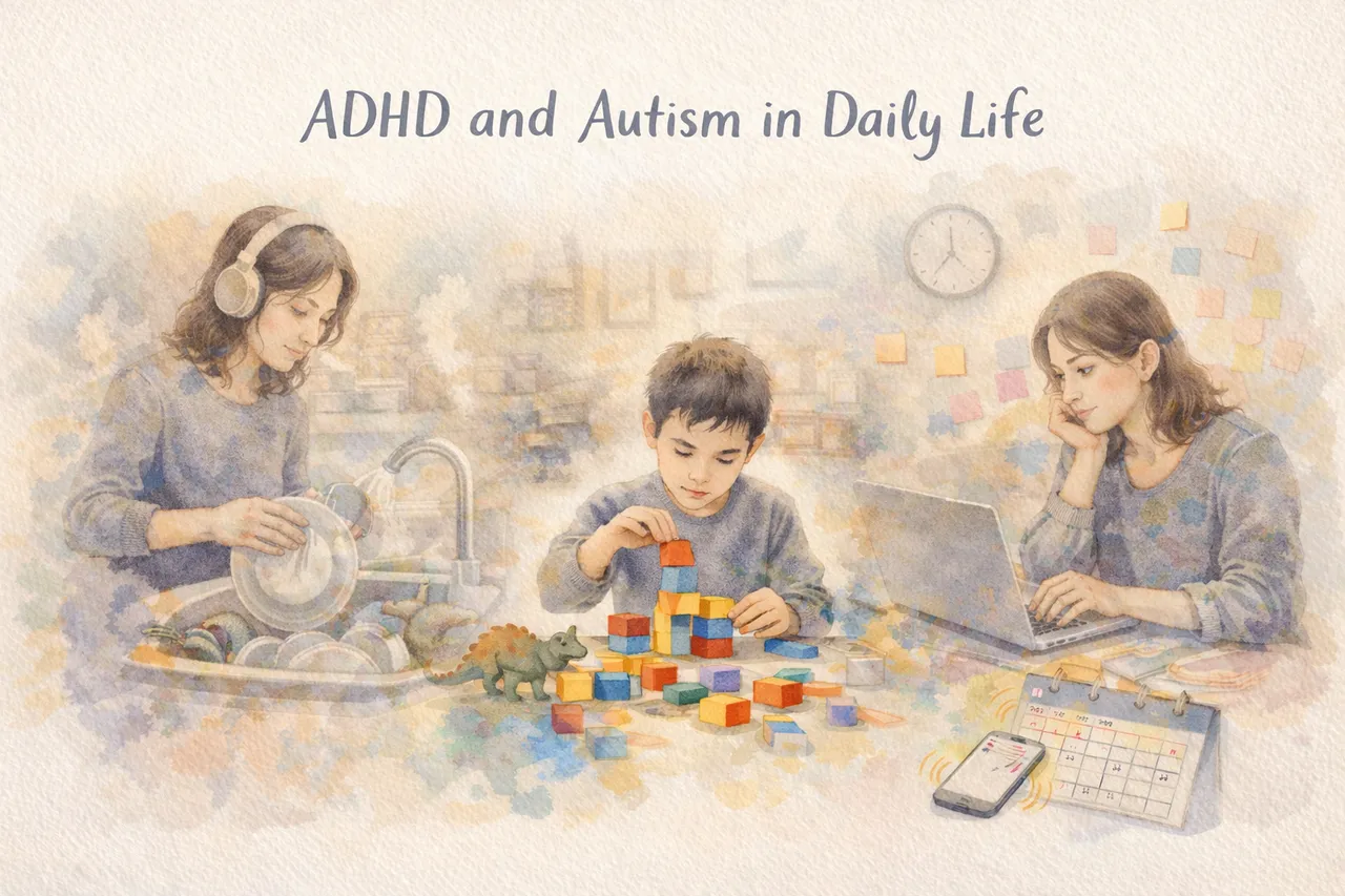 Living with both ADHD and autism? Explore the daily reality of AuDHD—from work challenges to relationships, emotional wellbeing, and finding support.