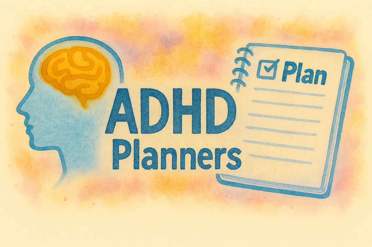 Stop abandoning planners. Discover why traditional planners fail for ADHD and which research-backed features actually help with planning and time management