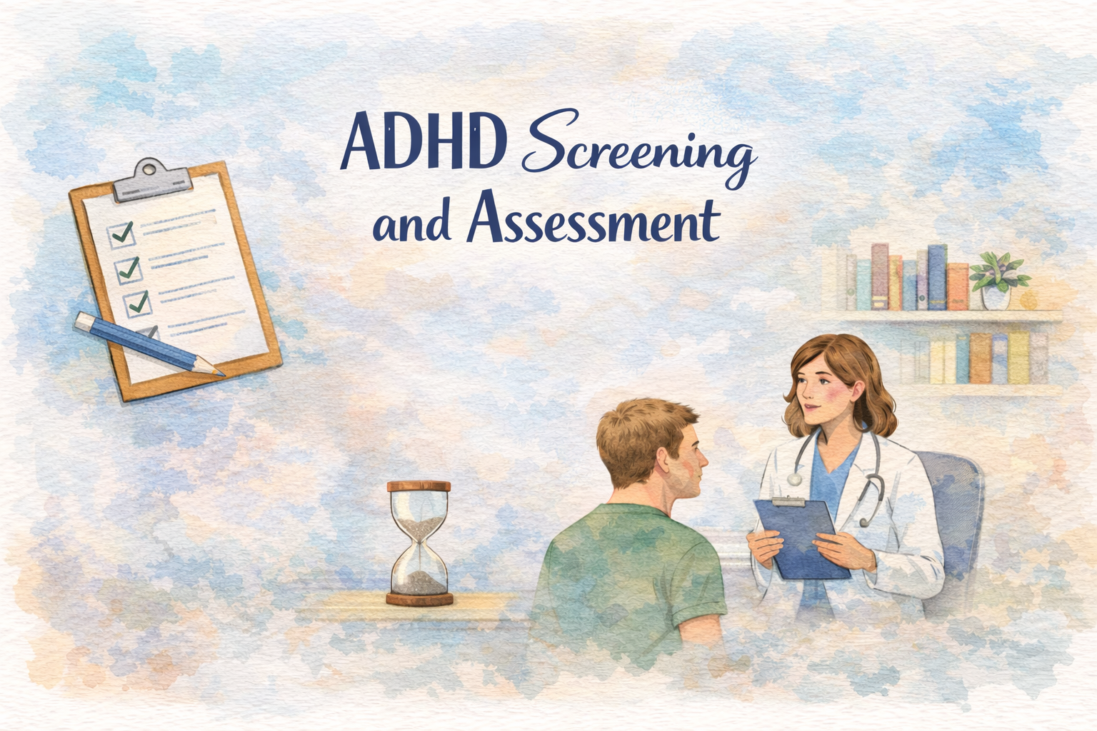 ADHD screening and assessment sound similar but do very different things. Here's what each one tells you — and why the distinction matters for getting the right diagnosis and the right care.