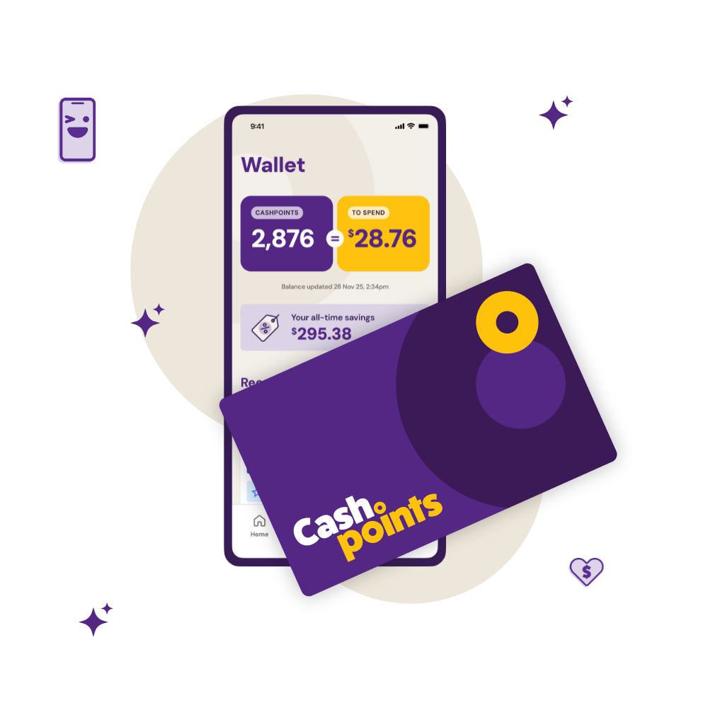 Cashpoints - real rewards, right now.