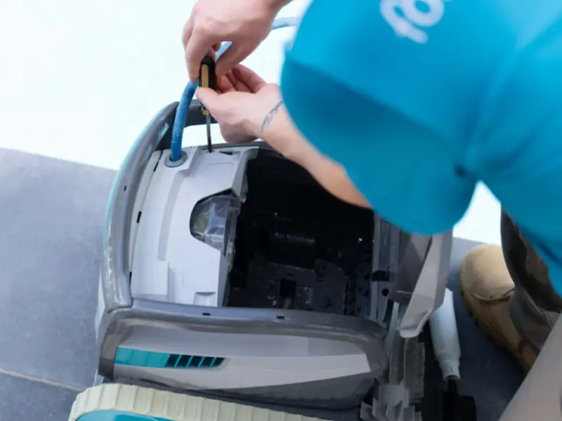 Pool equipment inspection and repair