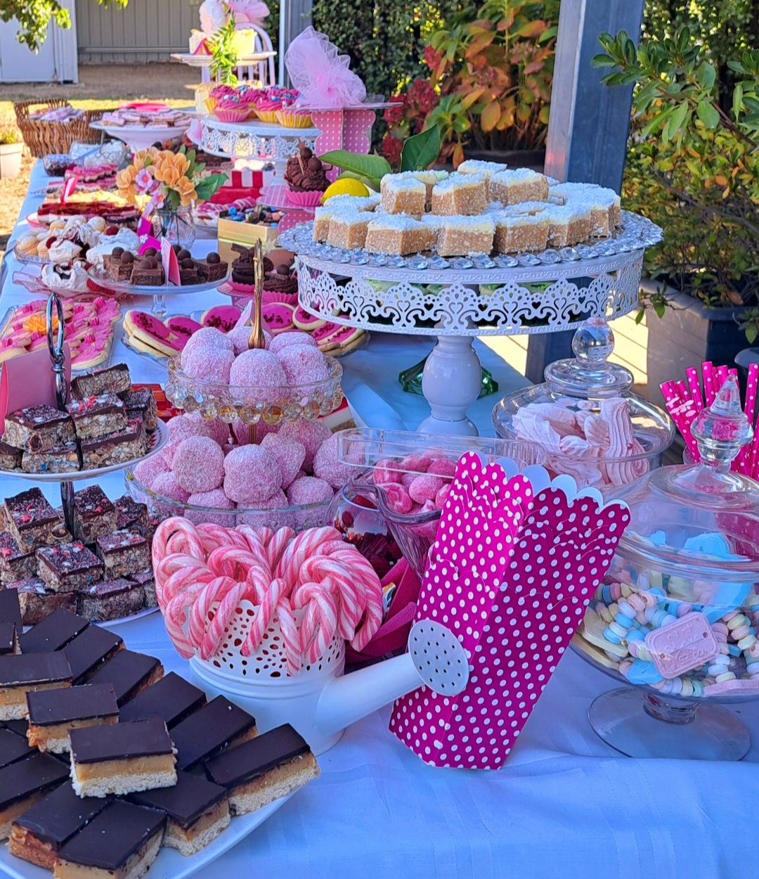 High Tea with baked goods