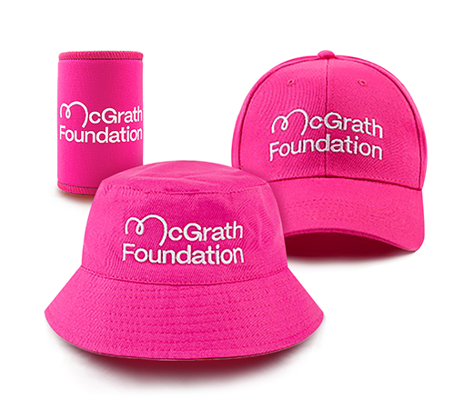 Shop Pink hats and stubby holder