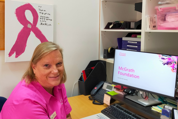 McGrath Cancer Care Nurse Sharon