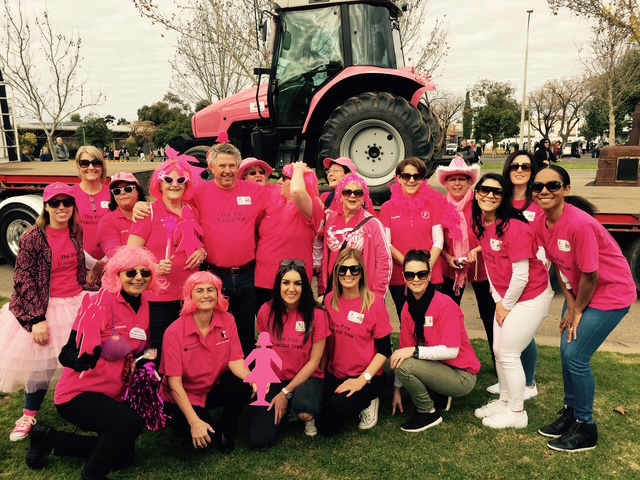 Pink Up Mudgee Team