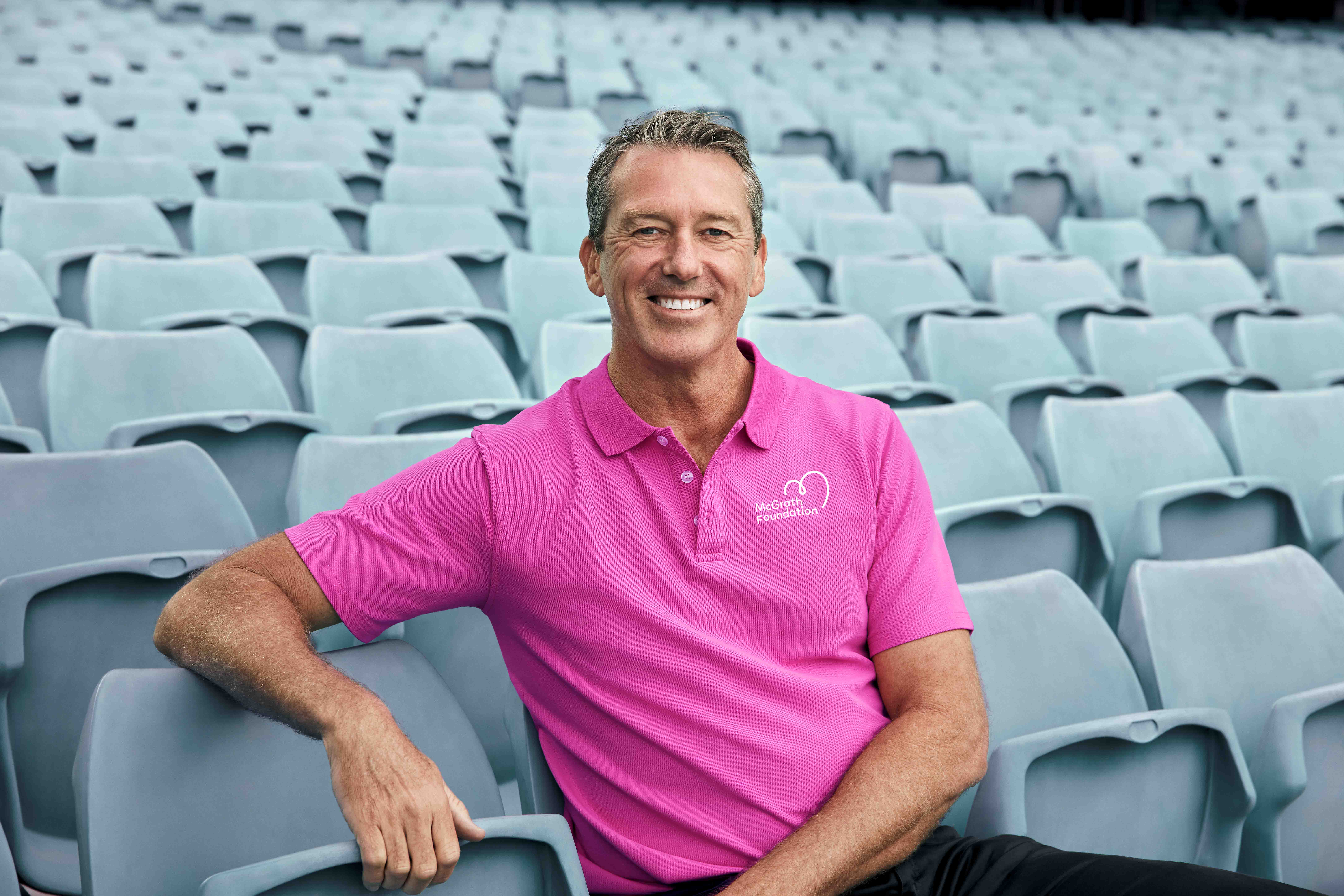 Glenn McGrath at the SCG