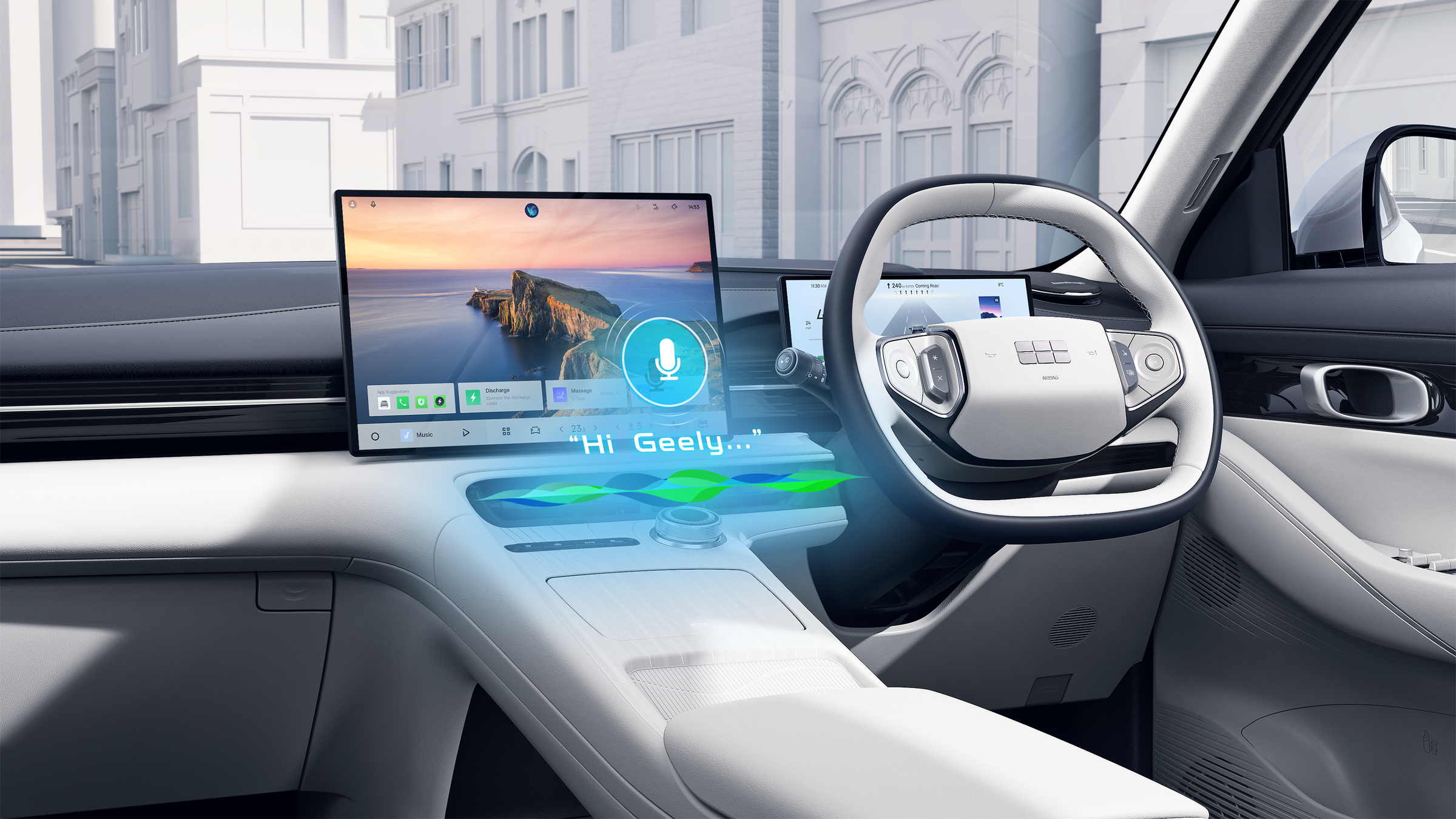 Natural language voice control interface