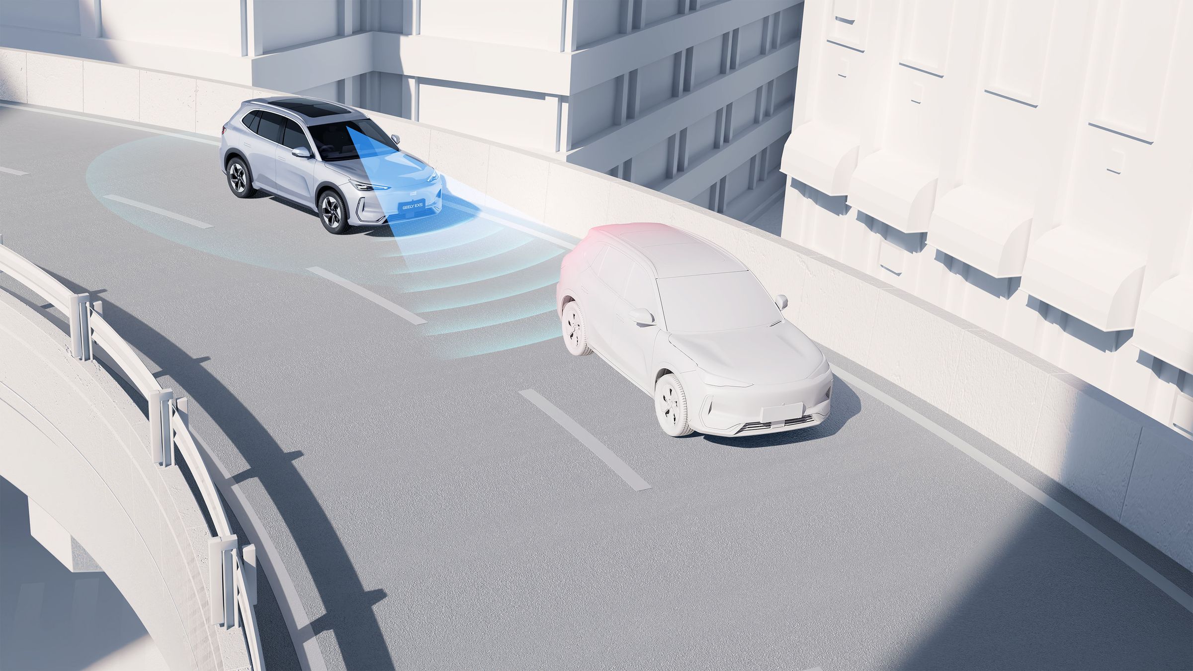 Intelligent Cruise Control graphic