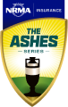 The Ashes logo.