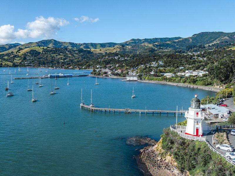 The bays of Banks Peninsula