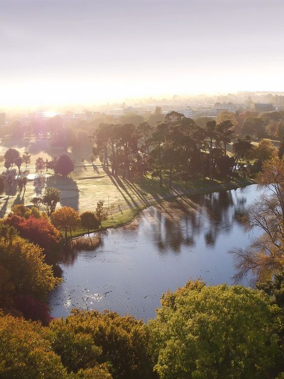 Hagley Park In Autumn
