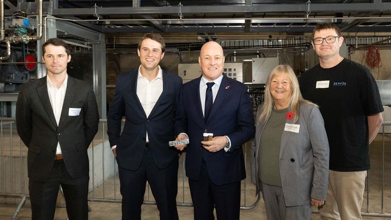 Jonathan Ring CEO of Zethos and The Right Honourable Prime Minister