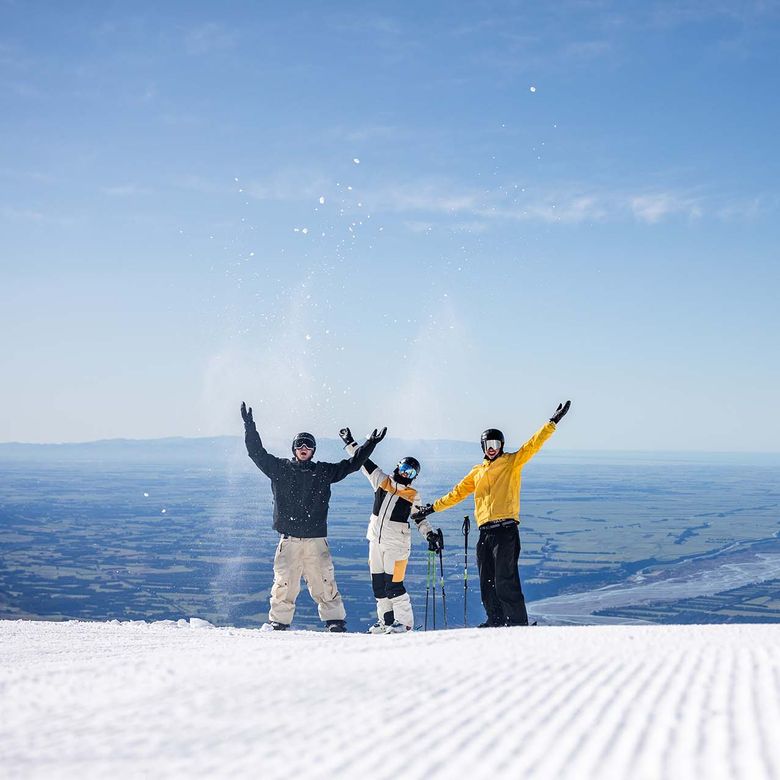 Top of Mt Hutt