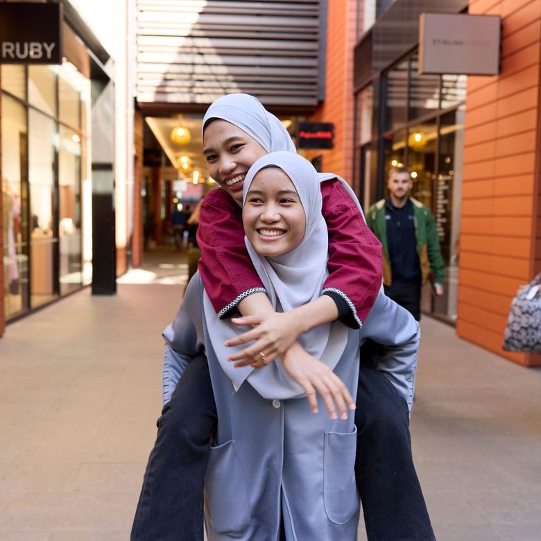 Canterbury University students at The Crossing