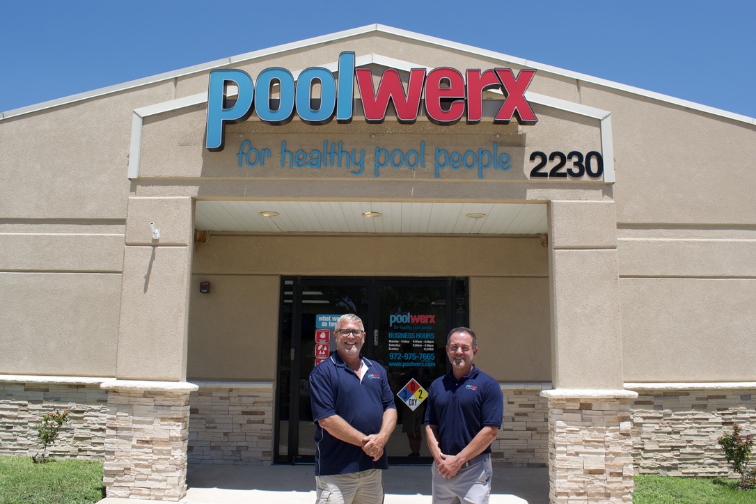 Poolwerx Flower Mound - Frank and Robbie