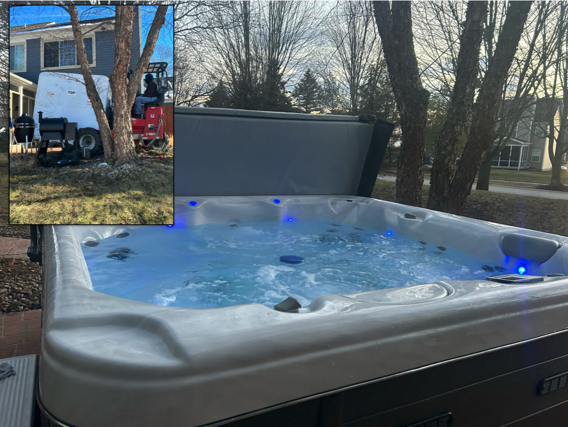 Hot Tub Delivery & Installation