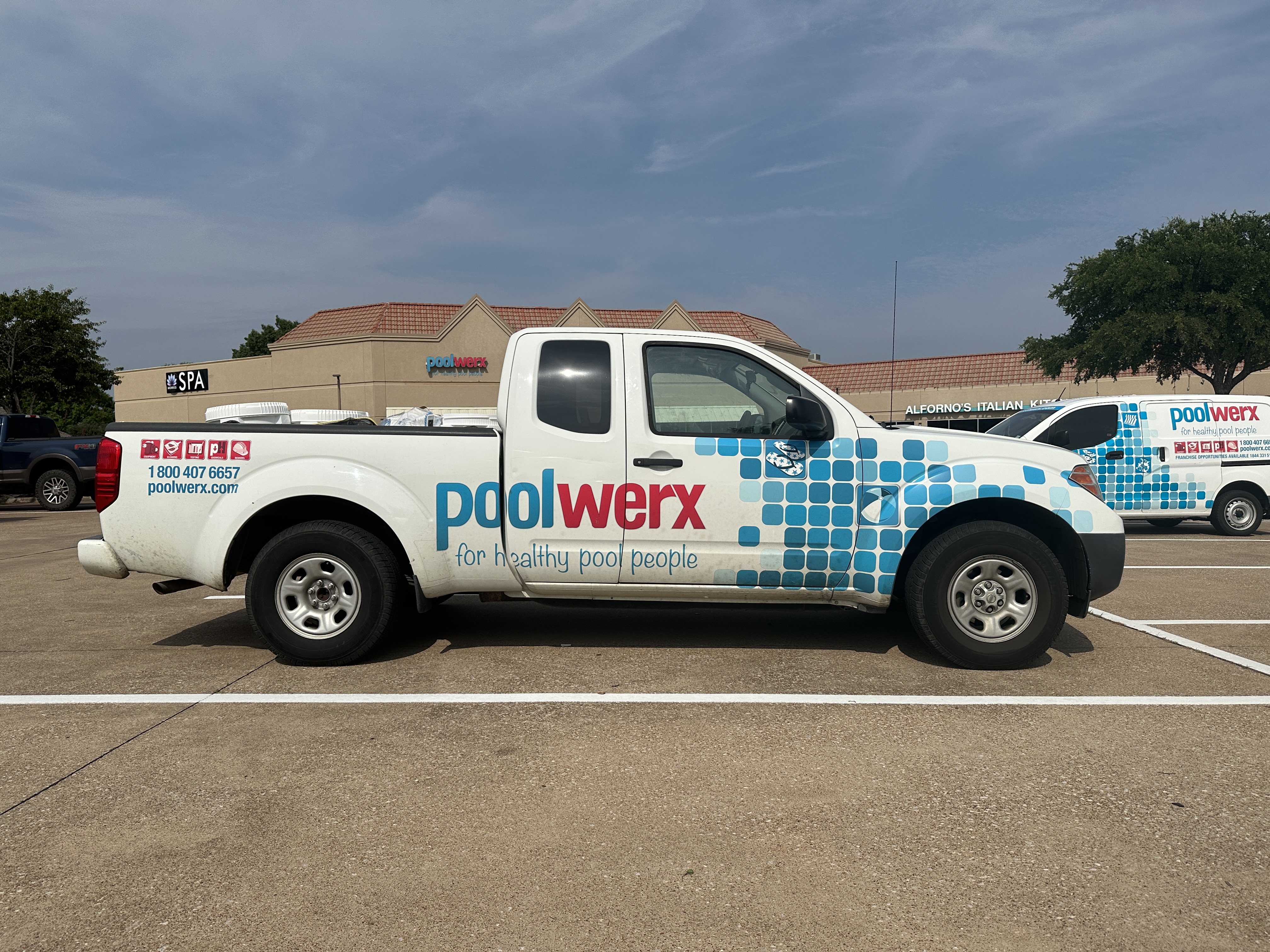 Poolwerx Flower Mound Service Truck