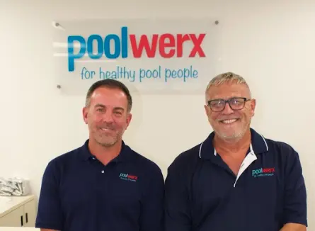 Poolwerx Roanoke, Texas - Owners Robbie Cox and Frank Disher