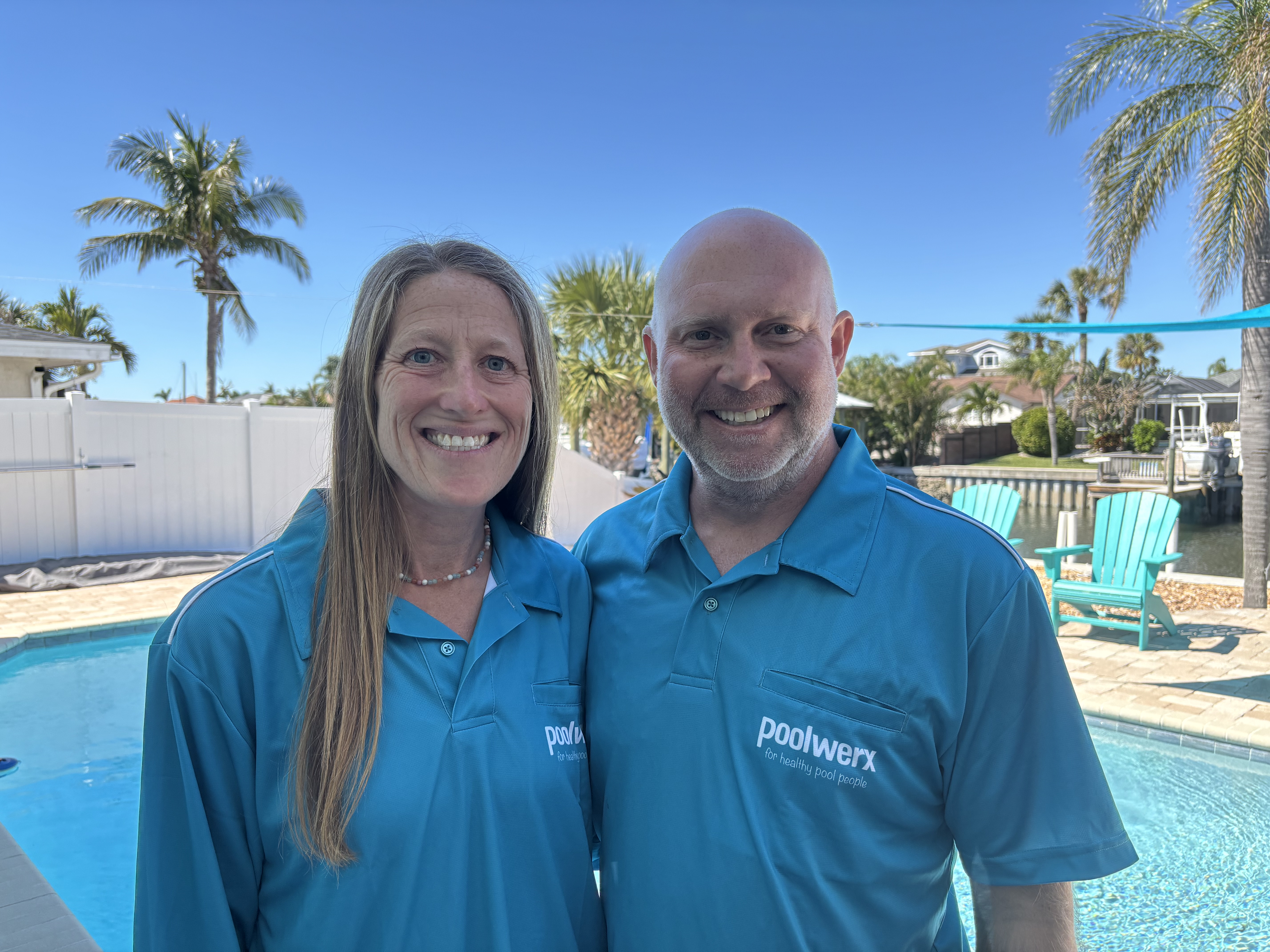 Brian & Kristin Phillips - Owners of Poolwerx Southshore