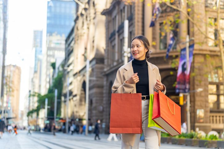Shoppers in Melbourne planning their spending ahead of the Black Friday and Christmas sales