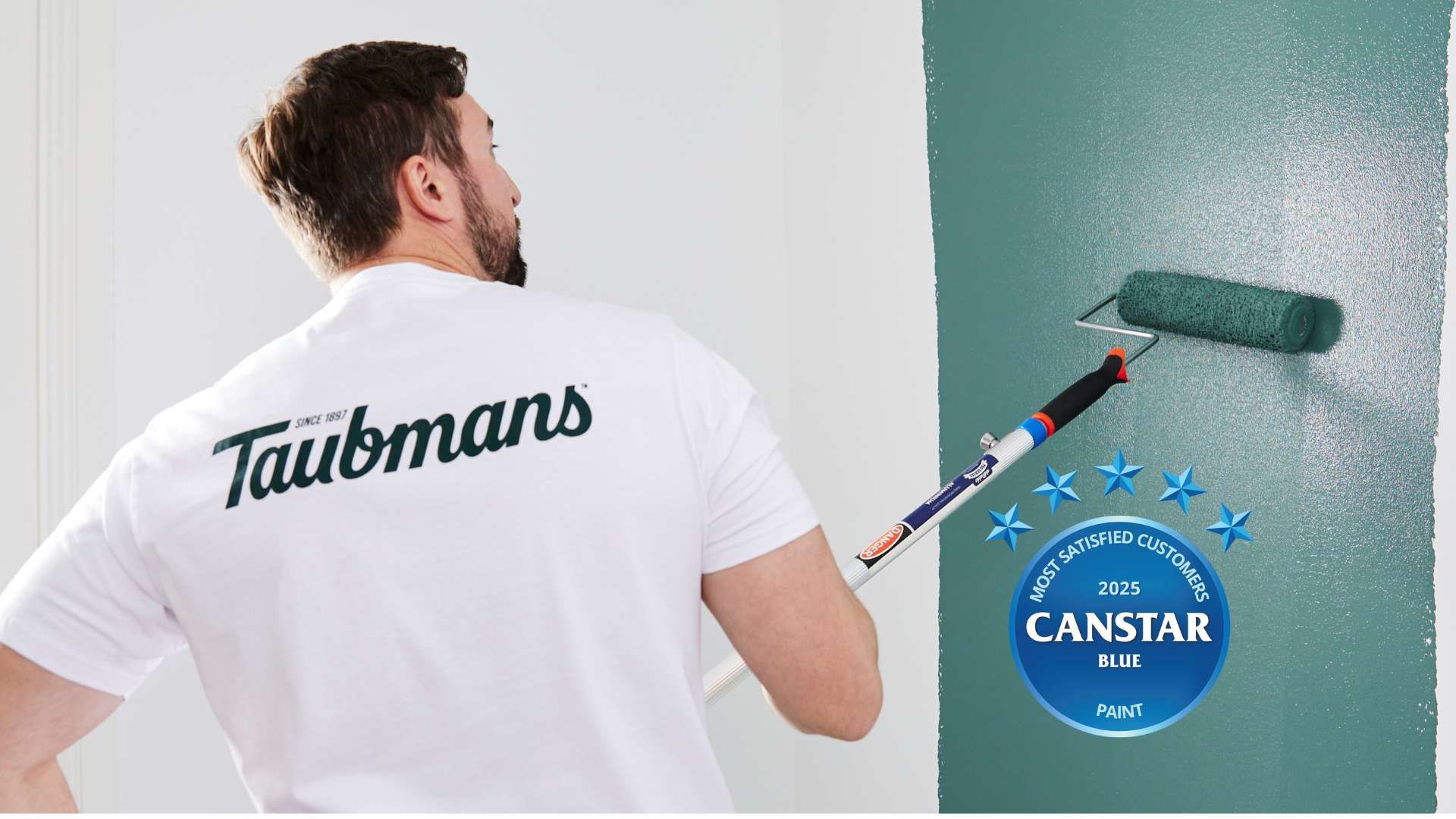 Australian consumers award Taubmans five-star ratings across the board