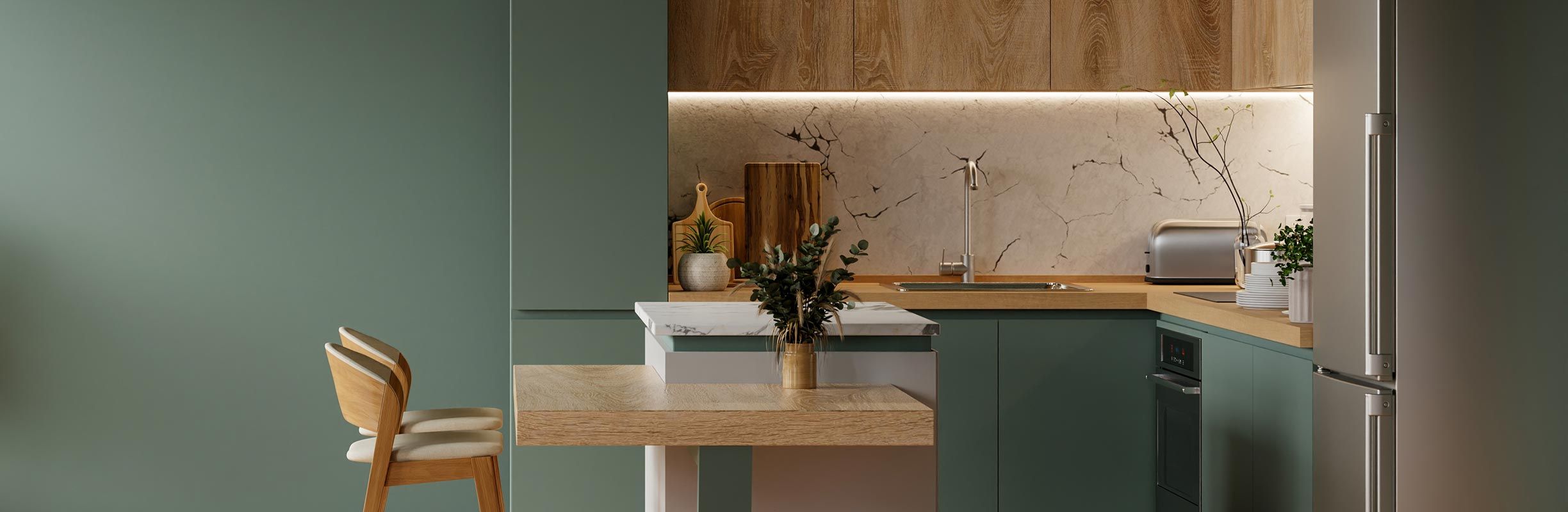 The kitchen