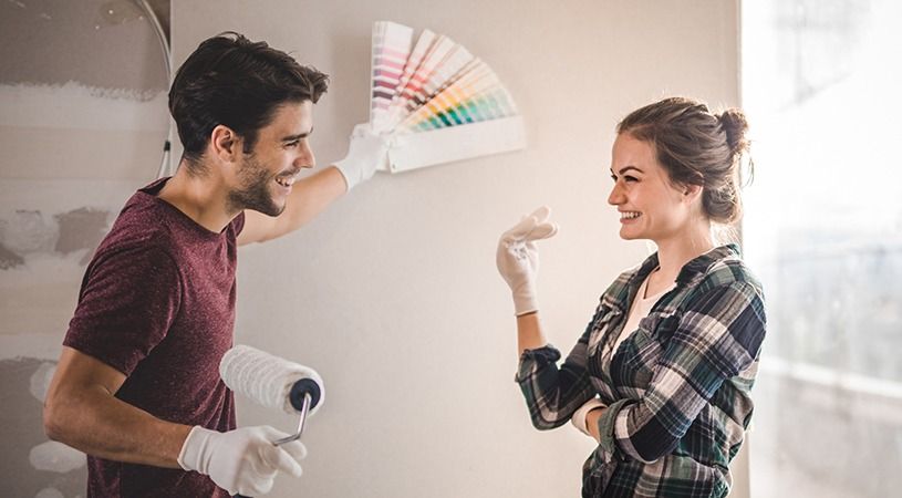 The best way to colour match your walls