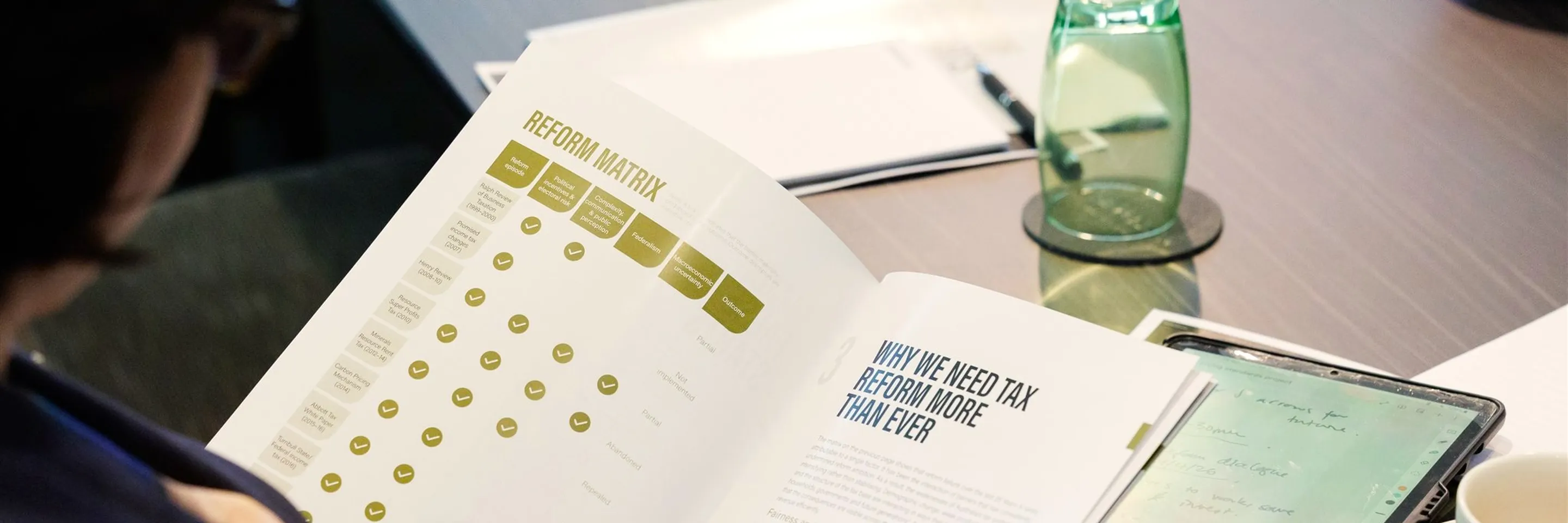 The National Tax Reform Roadmap: a collective commitment to building a better environment for tax reform